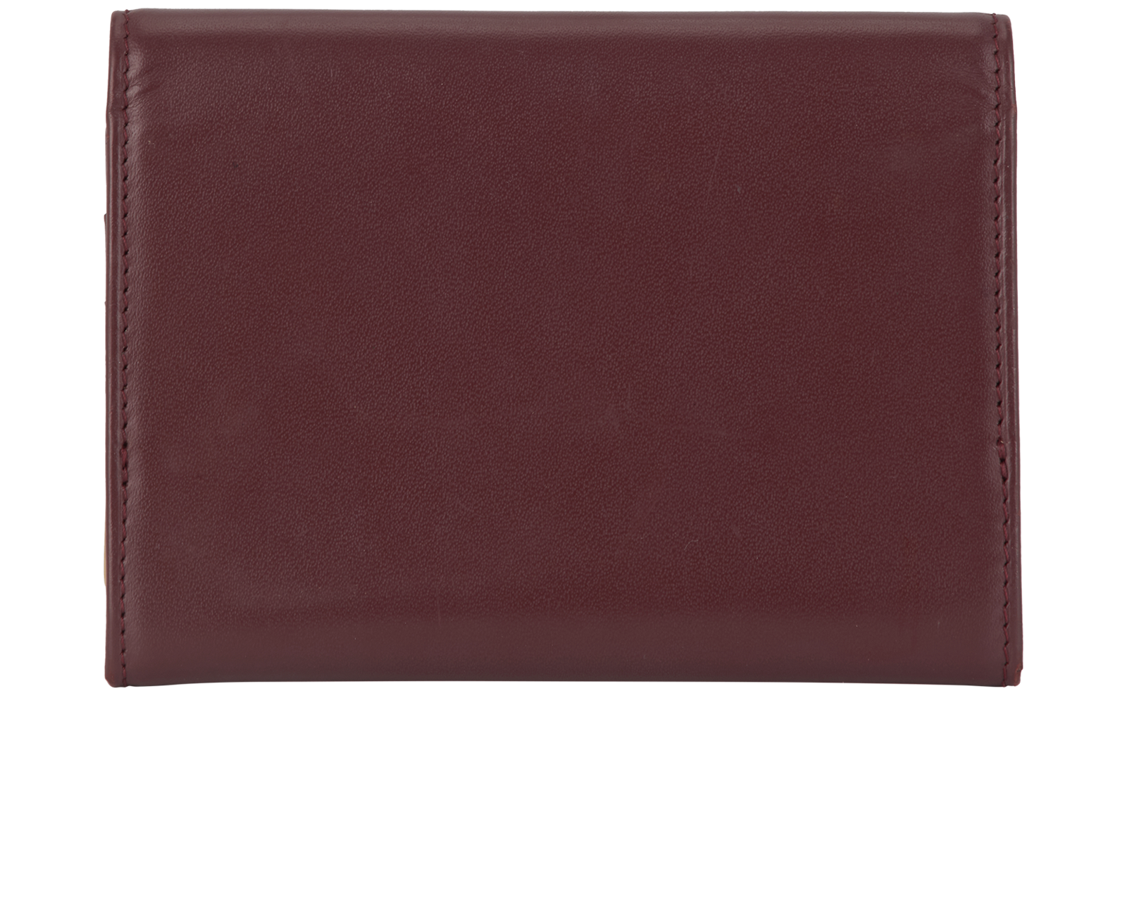 Cartier Must De Cartier Card Case, &pound;150, Accessories, Burgundy, Leather, Back view